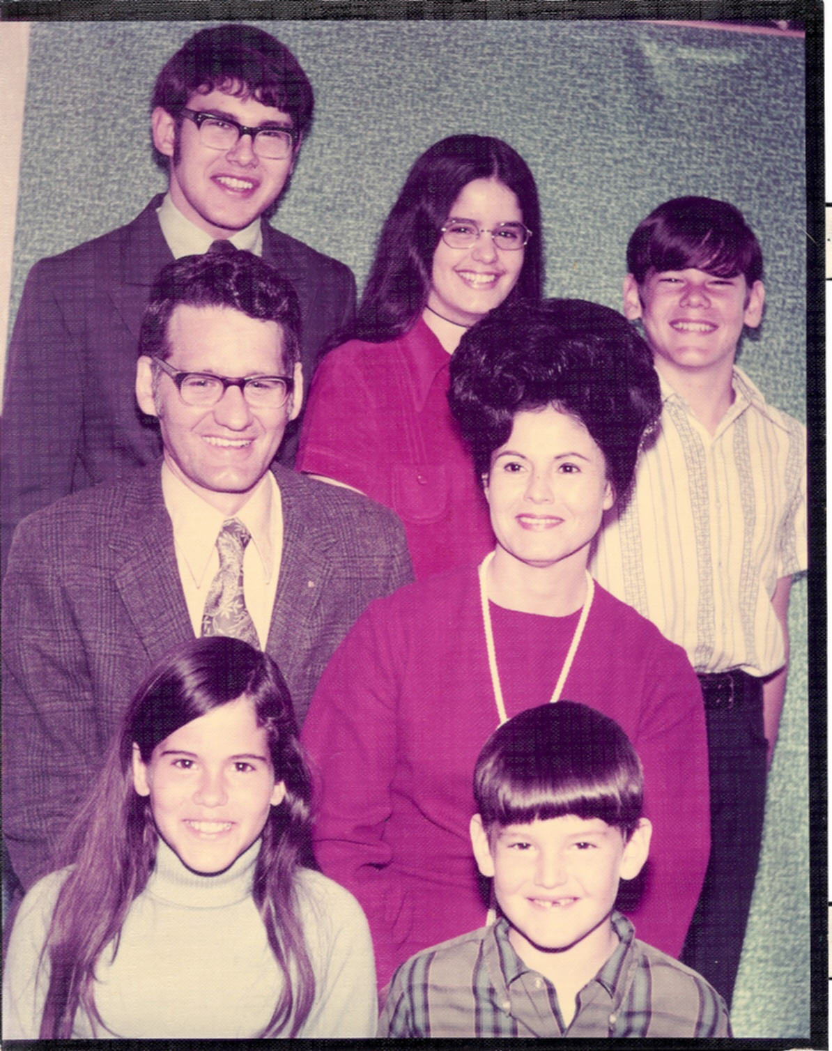 Don Kauble Family 1972